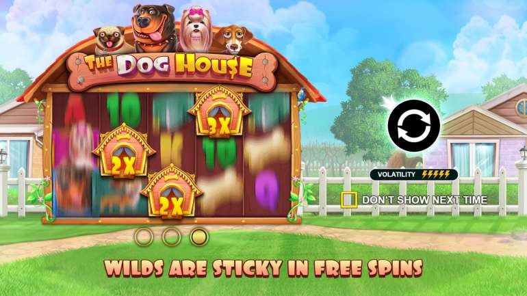 The Dog House igralni avtomat
